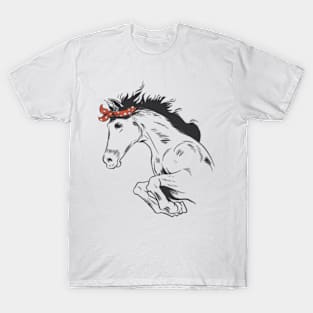 bandana wild horse T-Shirt